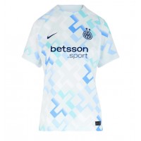 Dres Inter Milan Denzel Dumfries #2 Preč pre Ženy 2025-26 Krátky Rukáv